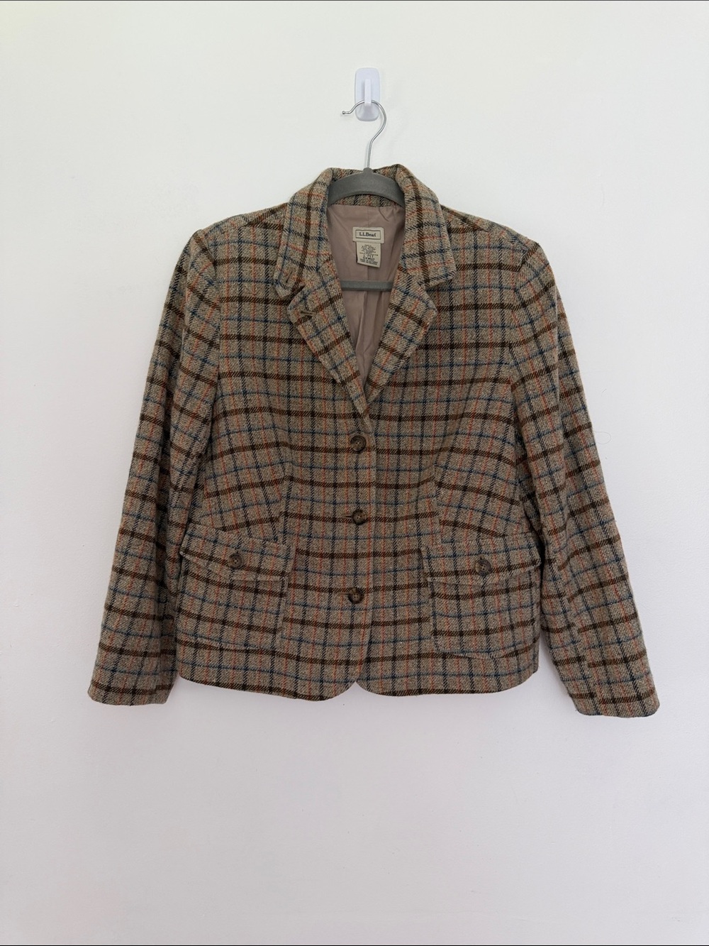 L.L. Bean Wool Tweed Blazer